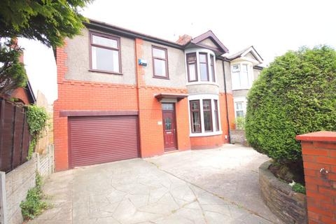 4 bedroom semi-detached house for sale, Burnley Road, Blackburn. Lancs. BB1 3HW