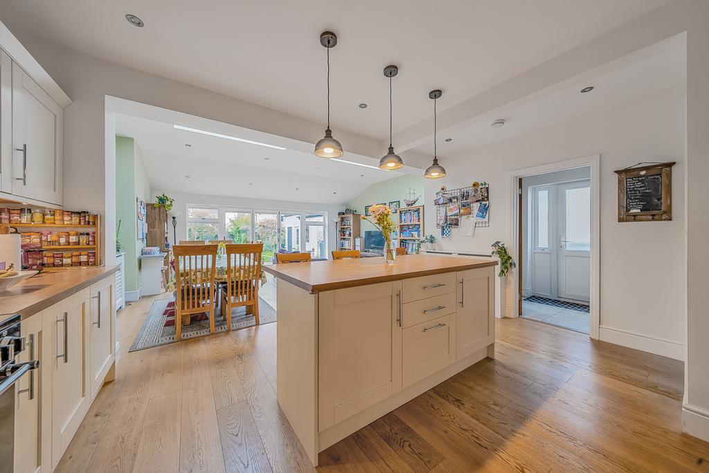 Kitchen/Living/Dining Area
