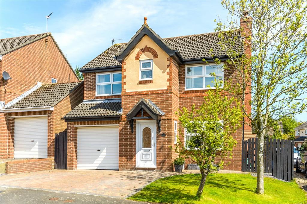 Church View, Longhorsley... 4 bed detached house for sale £385,000
