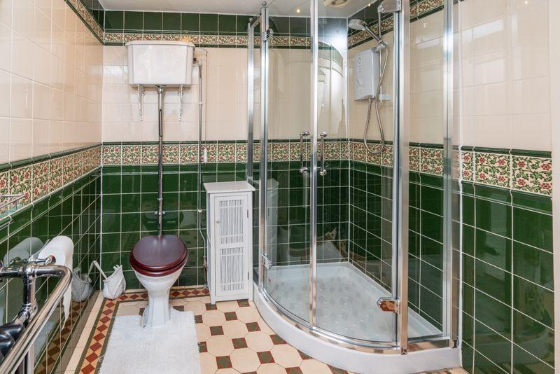 Ground floor shower