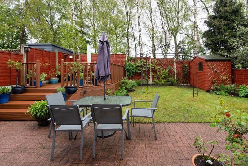 Rear garden