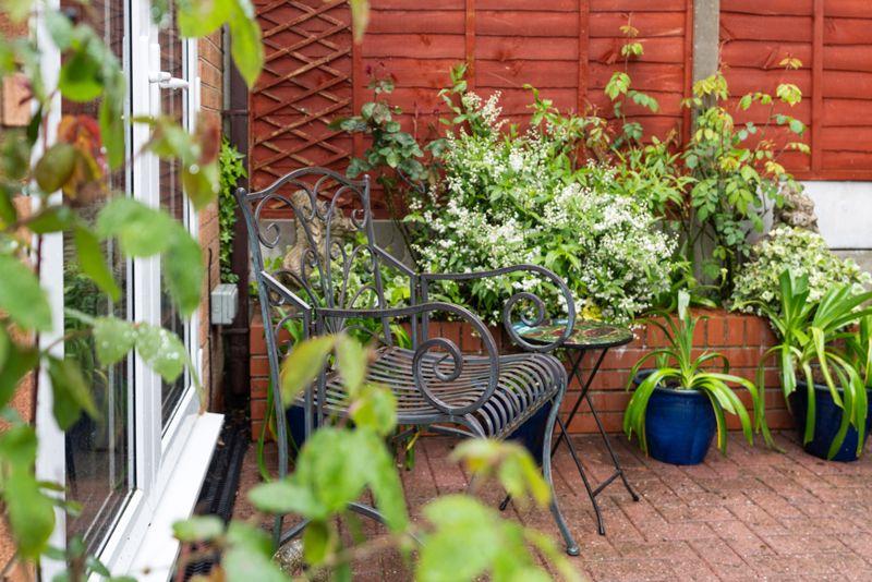 Rear garden