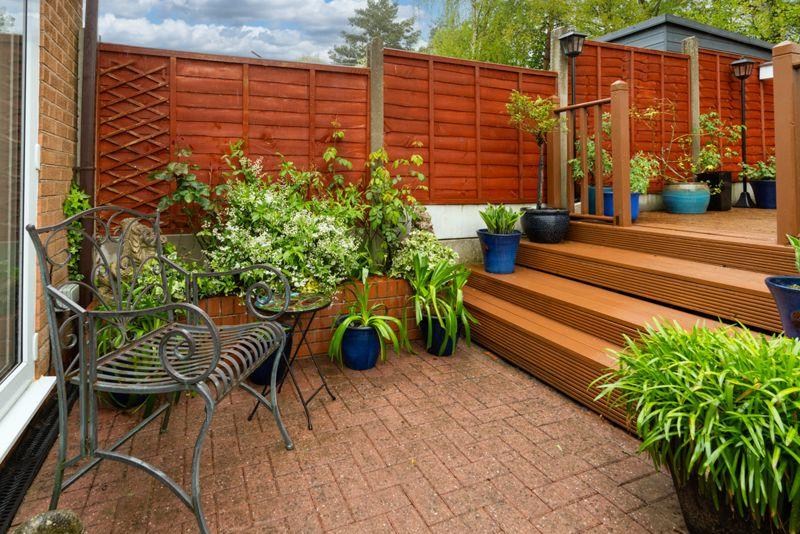 Rear garden