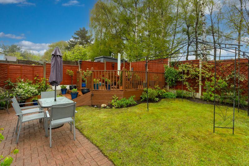 Rear garden