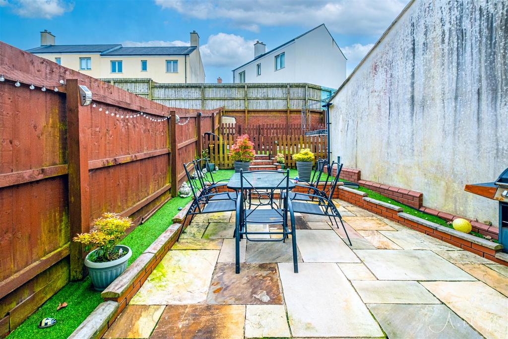 Rear garden