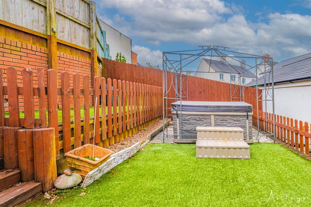Rear garden