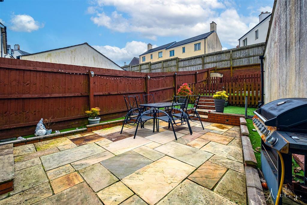Rear garden