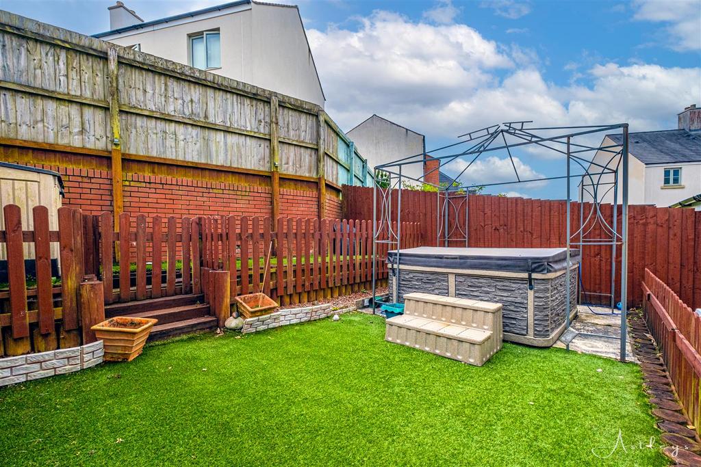 Rear garden
