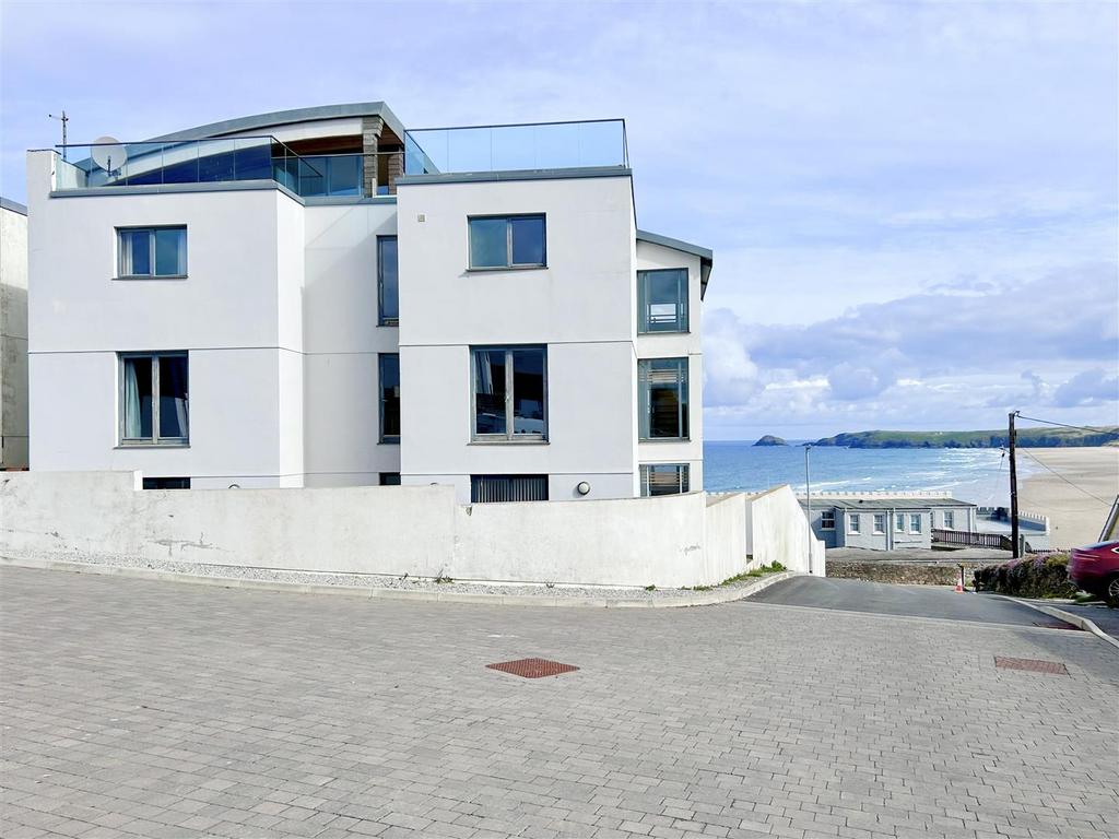 Rear of property