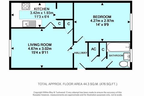 1 bedroom flat to rent, Humphreys Road, Somerset TA21