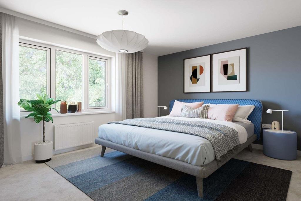 A second double bedroom provides the space you...