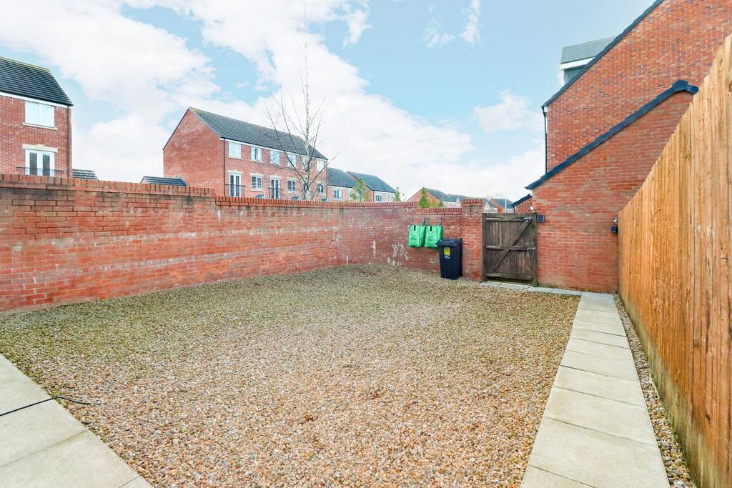 Rear garden