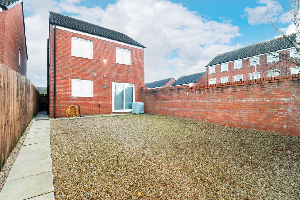 Rear garden