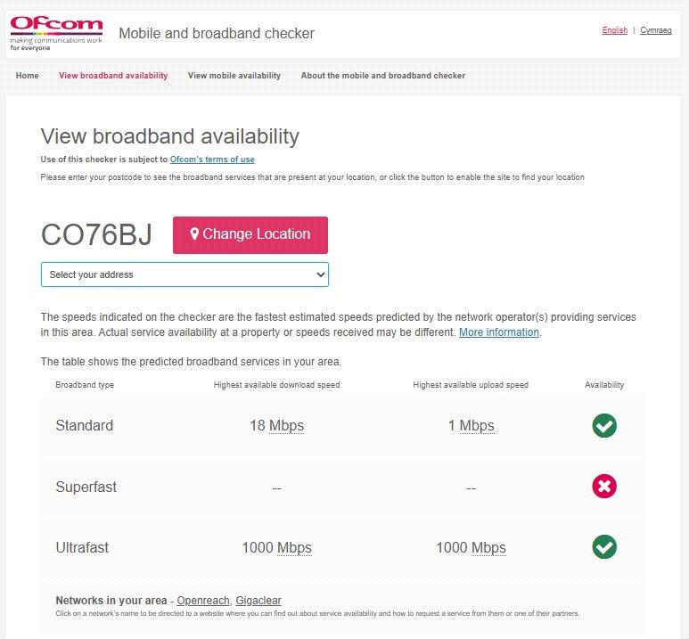 Broadband Check