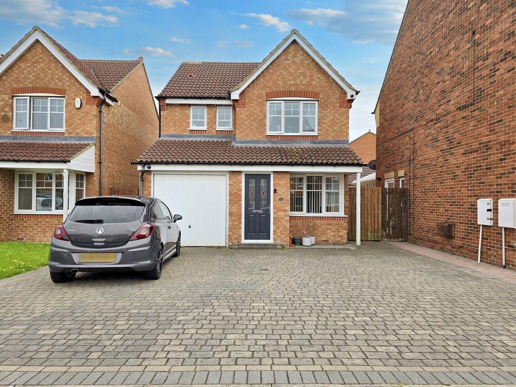 Rothbury Drive, Ashington... 3 bed detached house for sale £225,000