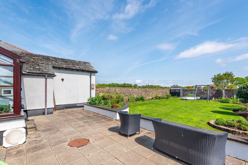 Rear garden