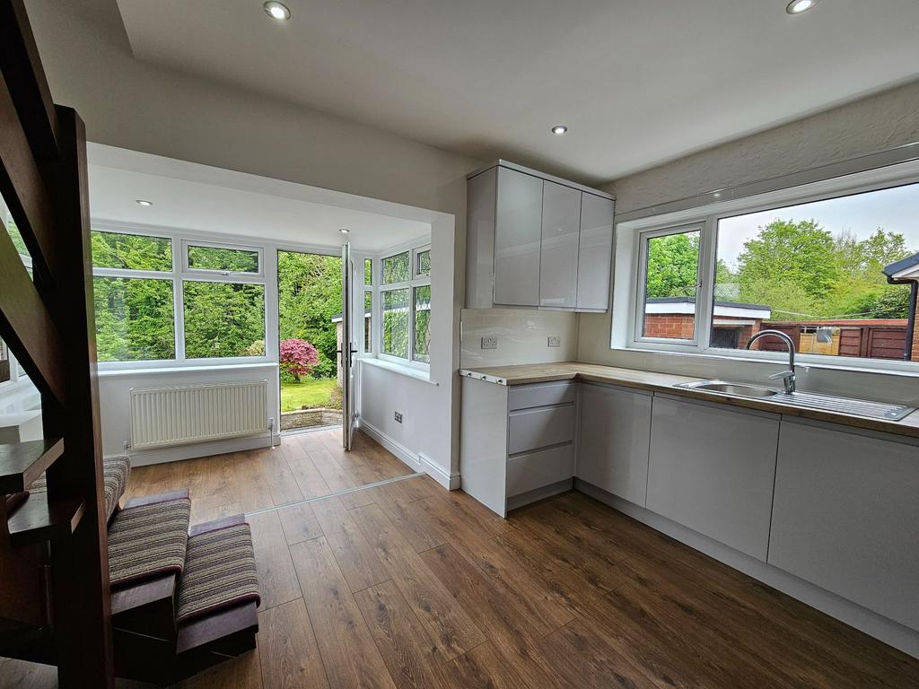Open plan kitchen