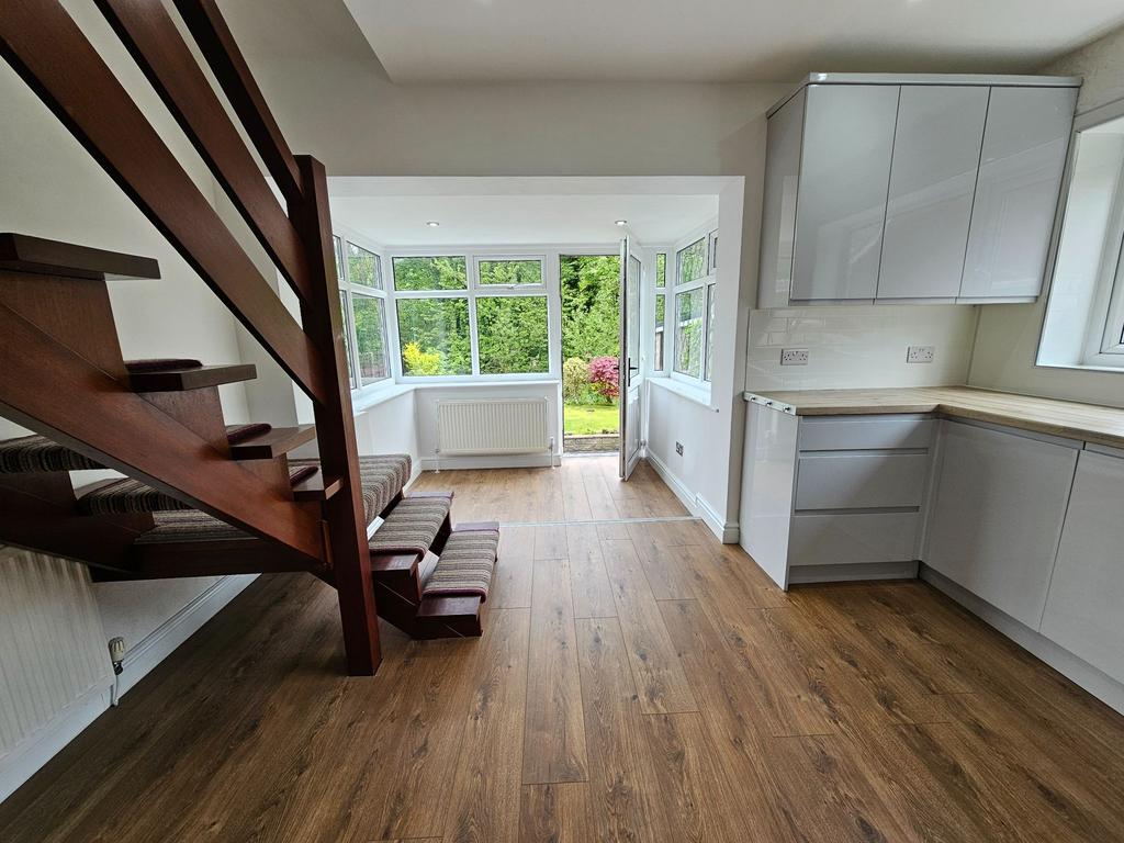 Open plan kitchen