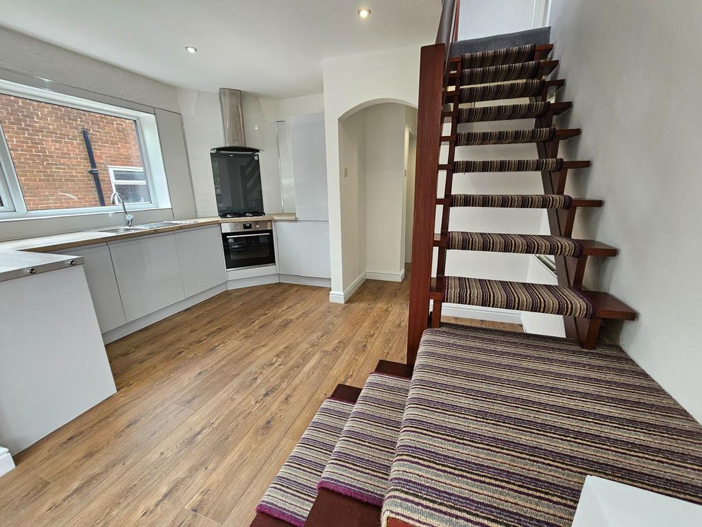 Open plan kitchen