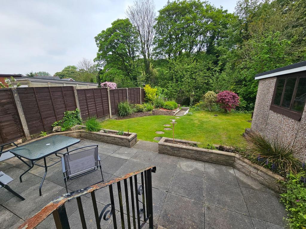 Rear garden