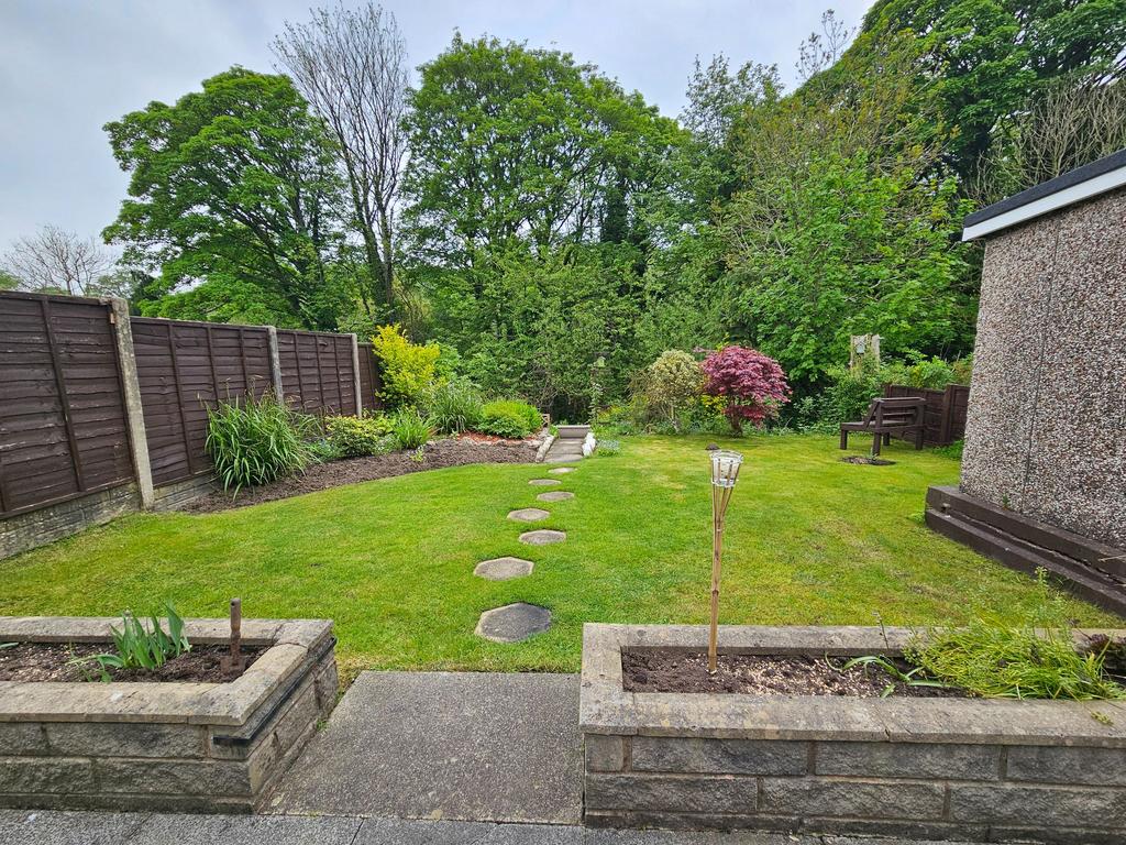 Rear garden