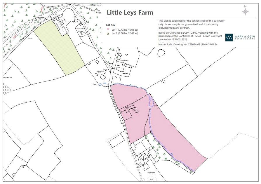Leys Lane, Bircher, Leominster... Land for sale £40,000