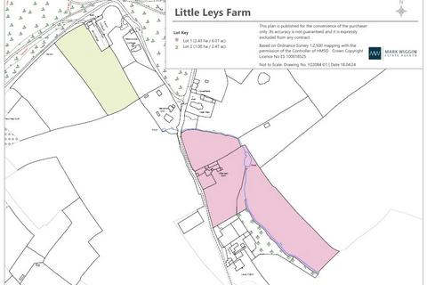 Land for sale, Leys Lane, Bircher, Leominster, Herefordshire, County, HR6