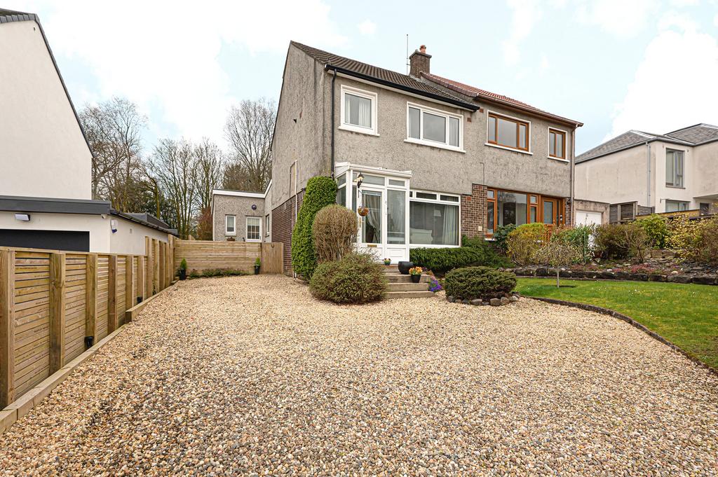Kilmardinny Crescent, Bearsden 3 bed semidetached house for sale £