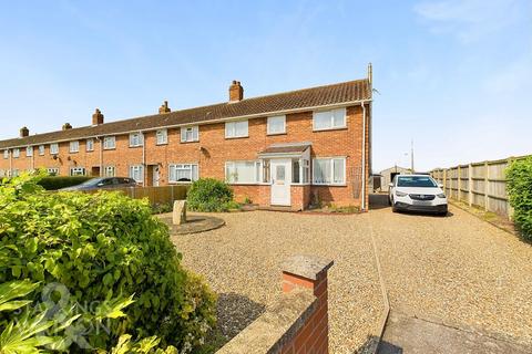 3 bedroom end of terrace house for sale, Manor Road, Long Stratton, Norwich