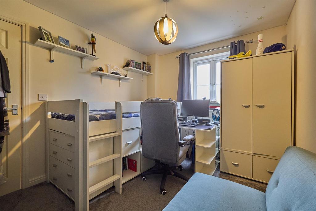 Bedroom three to rear