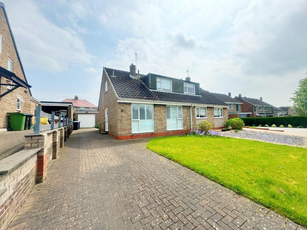 Hornby Avenue, Sedgefield... 3 bed semidetached bungalow for sale £198,000