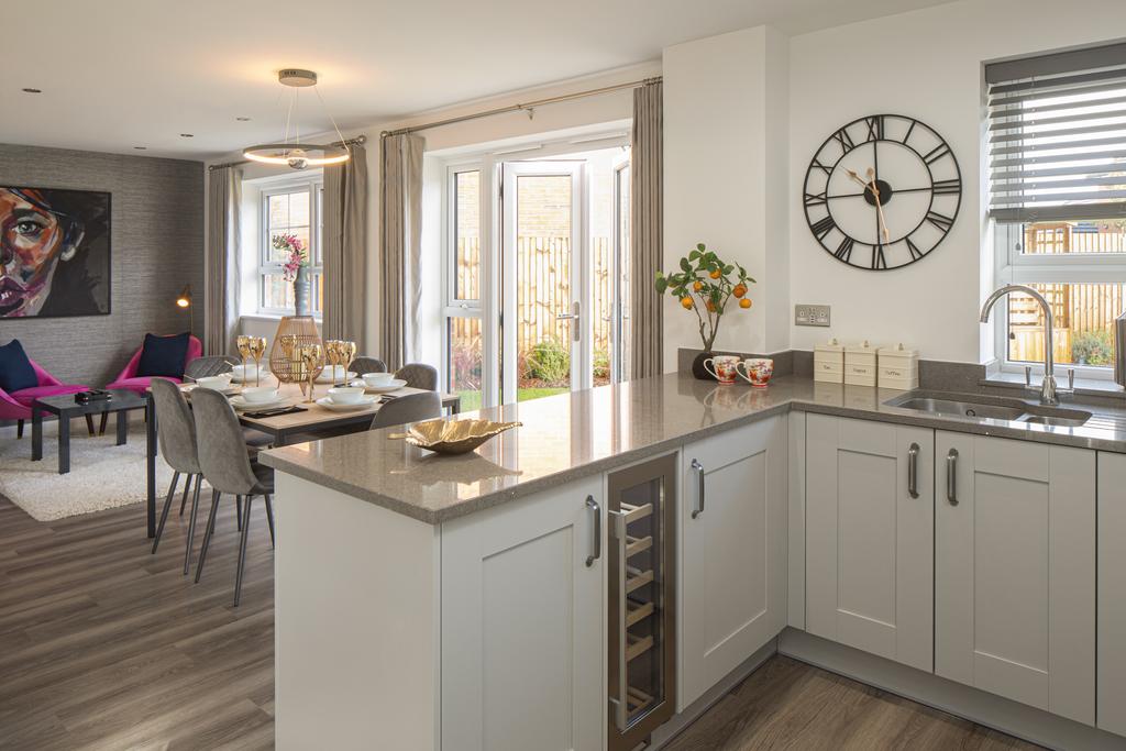 Kitchen in the Radleigh 4 bedroom home