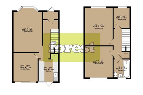 3 bedroom terraced house for sale, Spinney Drive, Bedfont, Middlesex, TW14