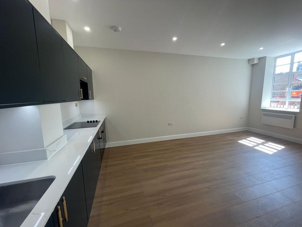 Kitchen and living room