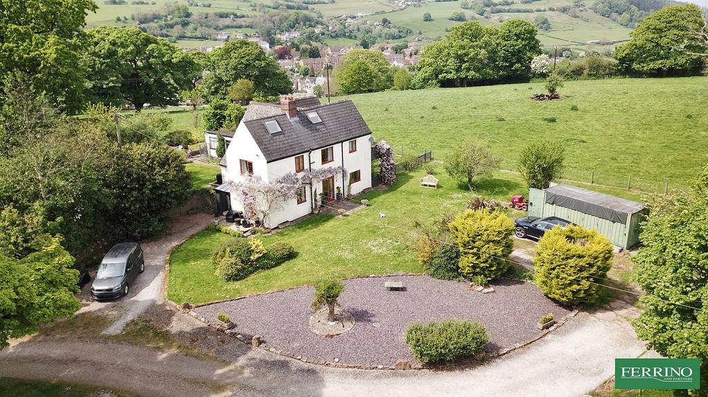 with 5 Acres, Views, Newnham Road... 4 bed detached house for sale £
