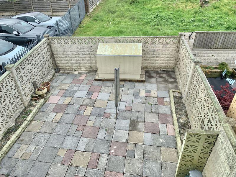 View of the rear...