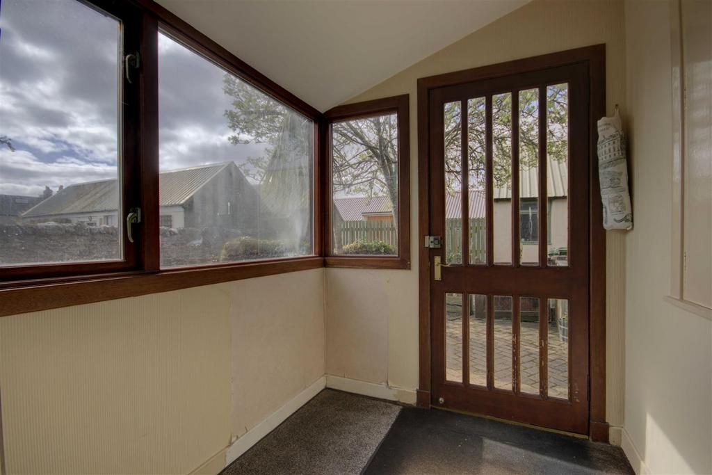 Rear porch