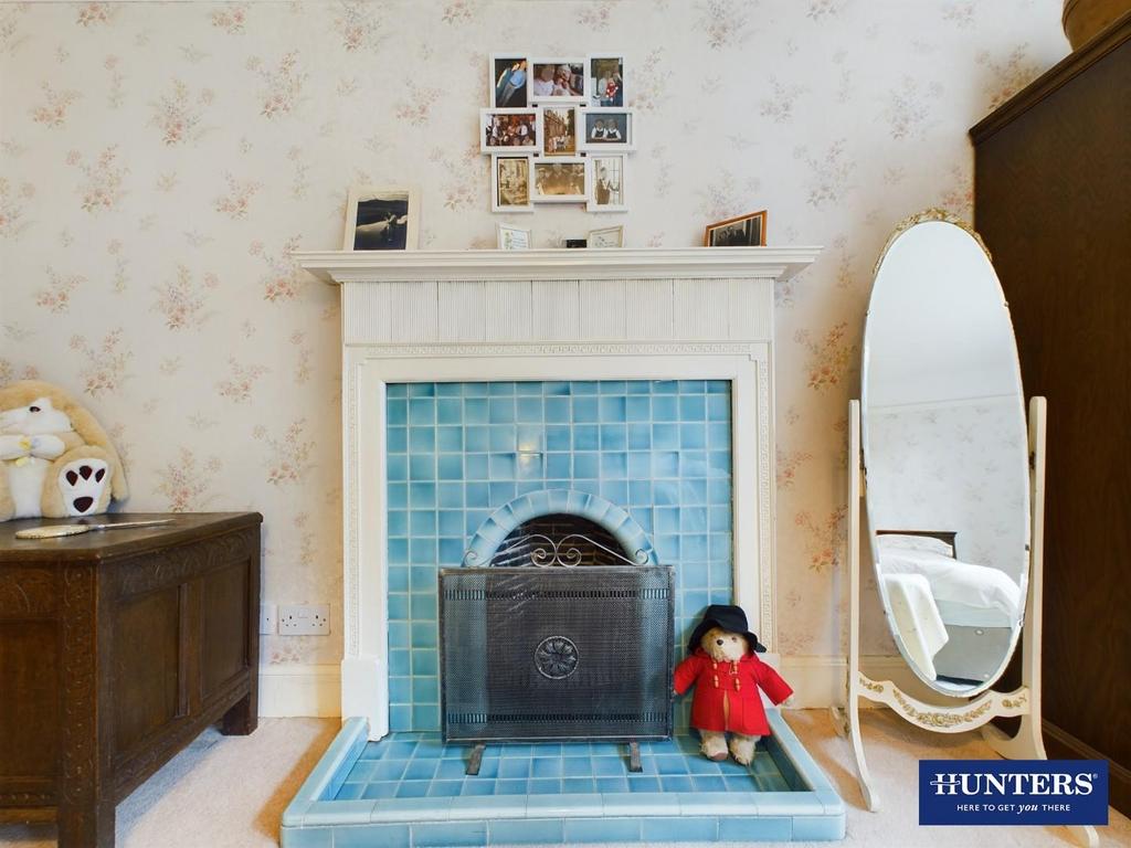 Bedroom One - Fireplace