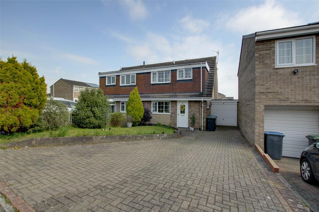 Trefoil Road, Tanfield Lea, Stanley, DH9 3 bed semidetached house for sale £150,000