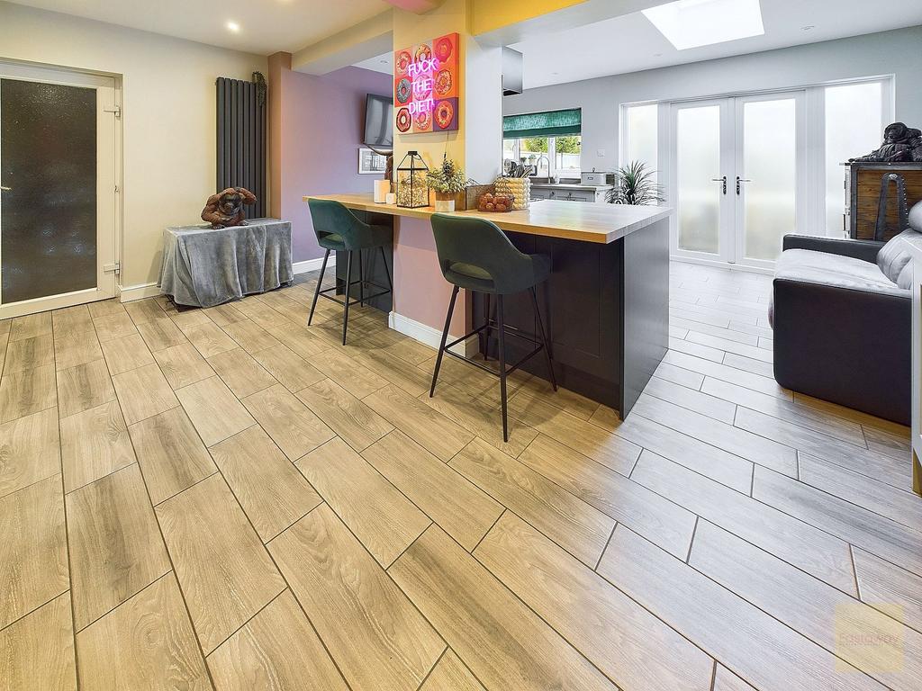 Kitchen view towards the rear of the property