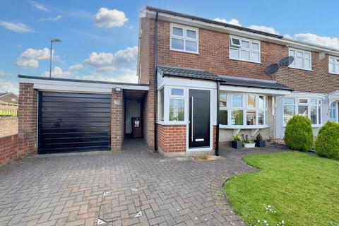 3 bedroom semi-detached house for sale, Crossgate Road, Hetton-le-Hole, Houghton Le Spring, Tyne and Wear, DH5 0EN