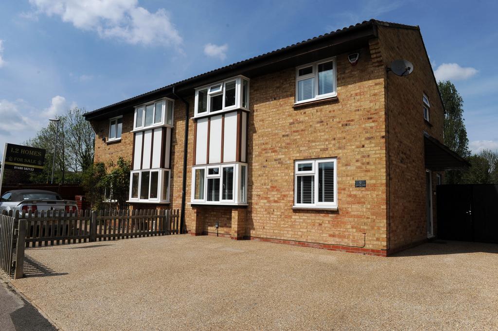 Grenville Way, Eaton Socon PE19 3 bed semidetached house for sale £350,000