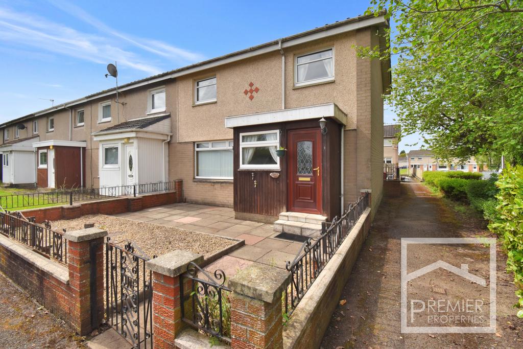A three bedroom end of terrace house.