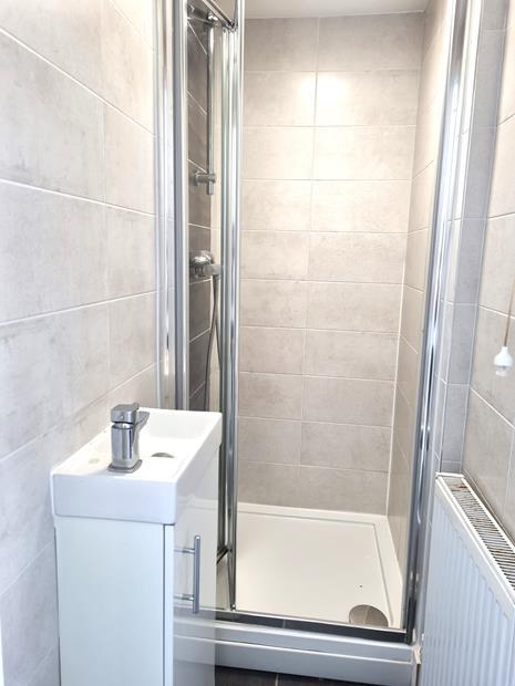 Downstairs shower