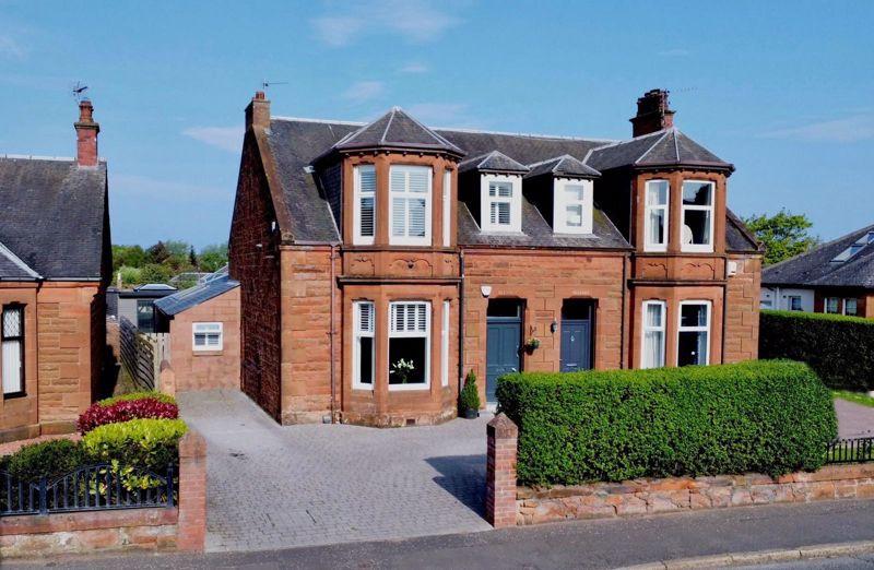 Ayr Road, Prestwick 4 bed semidetached villa for sale £395,000