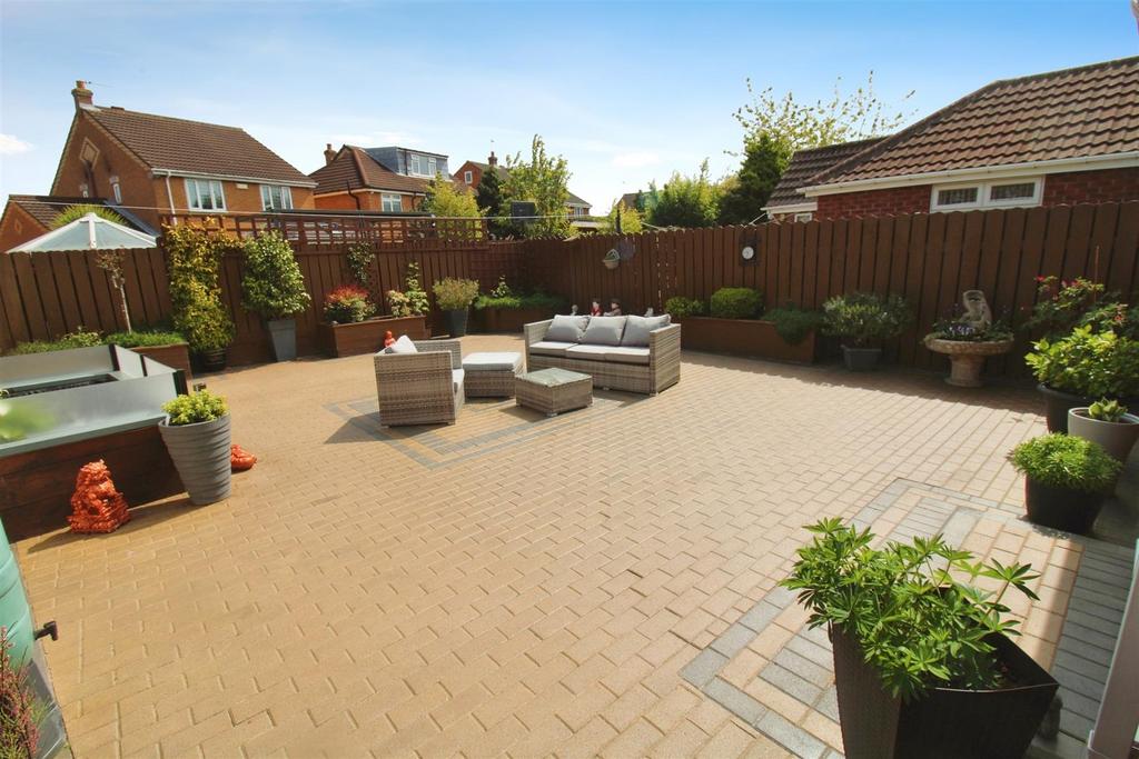 Gardens on a generous plot