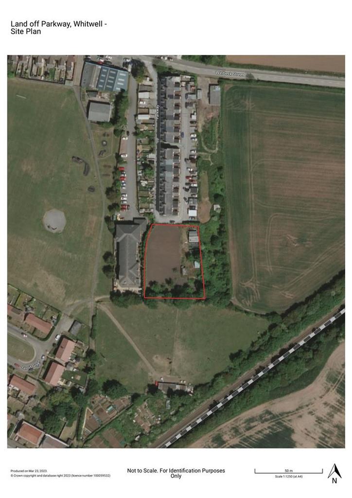 Land off Parkway, Whitwell   Site Plan.png