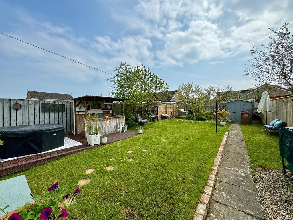 Rear garden