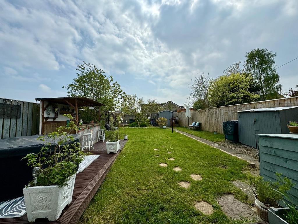 Rear garden