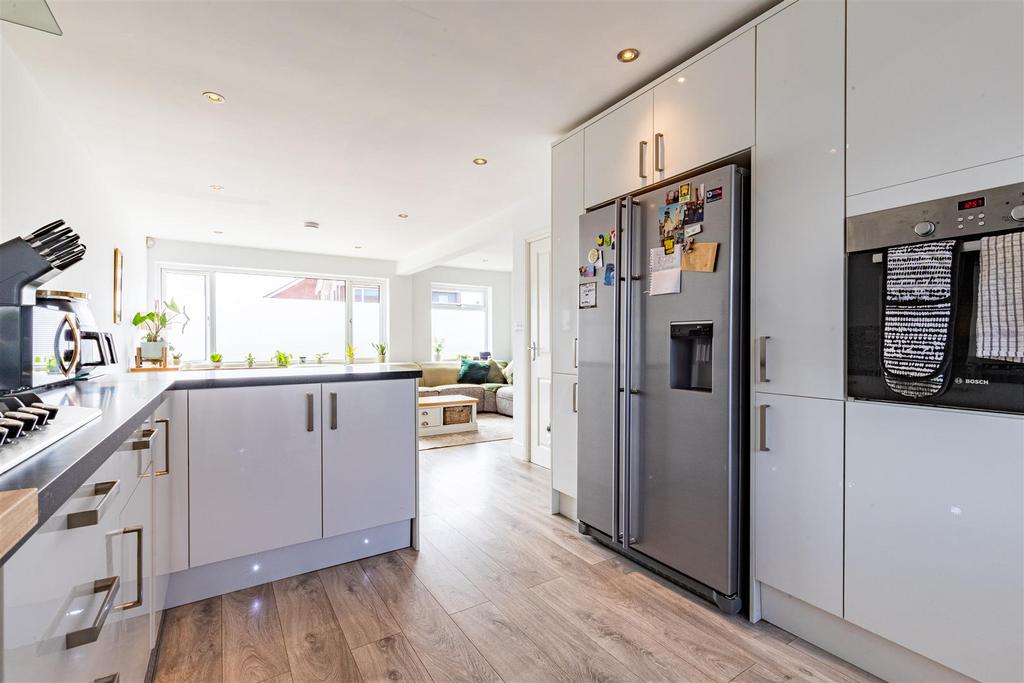 Open plan living kitchen